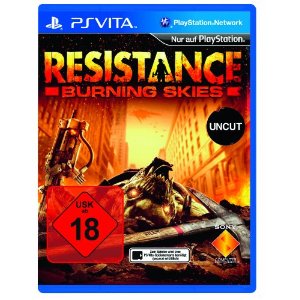 Resistance: Burning Skies [PS Vita] - Der Packshot