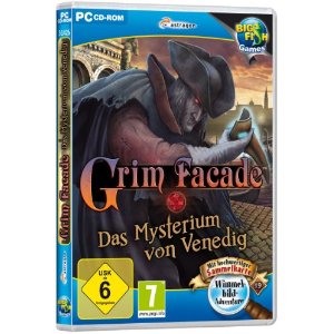 Grim Facade: Das Mysterium von Venedig [PC] - Der Packshot
