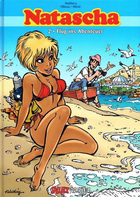 Natascha Gesamtausgabe 2: Flug ins Abenteuer  - Das Cover