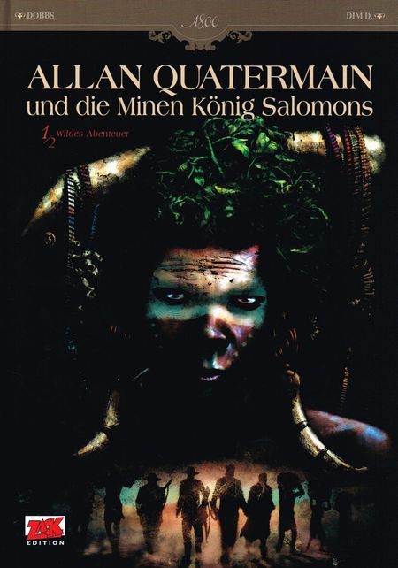 Allan Quatermain und die Minen König Salomons 1: Wildes Abenteuer  - Das Cover