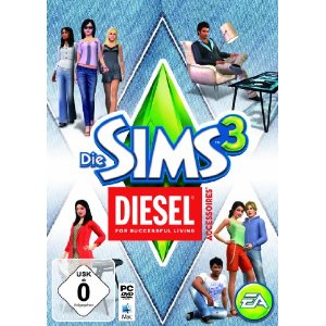 Die Sims 3 Add-on: Diesel Accessoires [PC] - Der Packshot