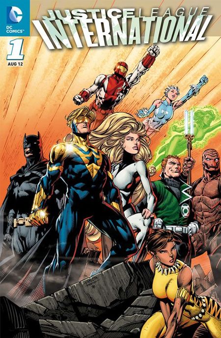 Justice League International 1: Die Wächter Variant - Das Cover