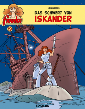 Franka 19: Das Schwert von Iskander - Das Cover