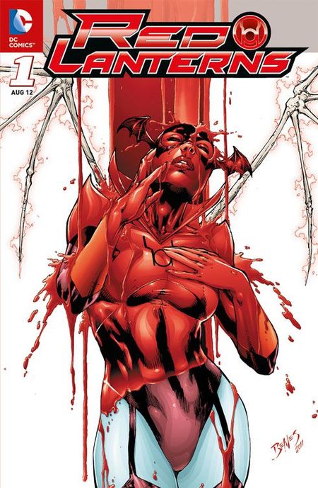 Red Lanterns 1: Blut und Zorn Variant - Das Cover