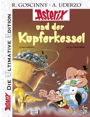 Die ultimative Asterix Edition 13 - Asterix und der Kupferkessel - Das Cover