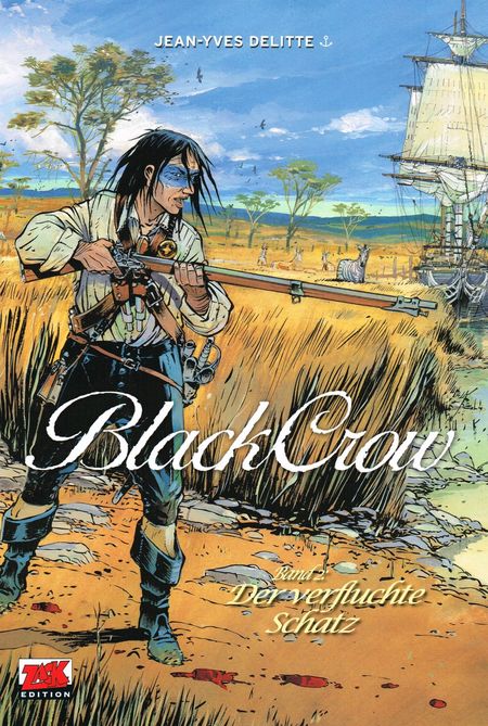 Black Crow 2: Der verfluchte Schatz - Das Cover