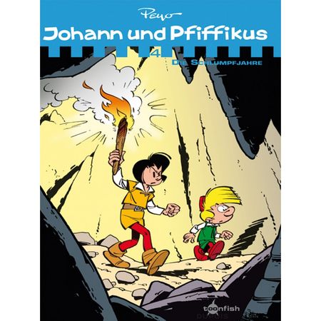 Johann und Pfiffikus 4: Die Schlumpfjahre - Das Cover