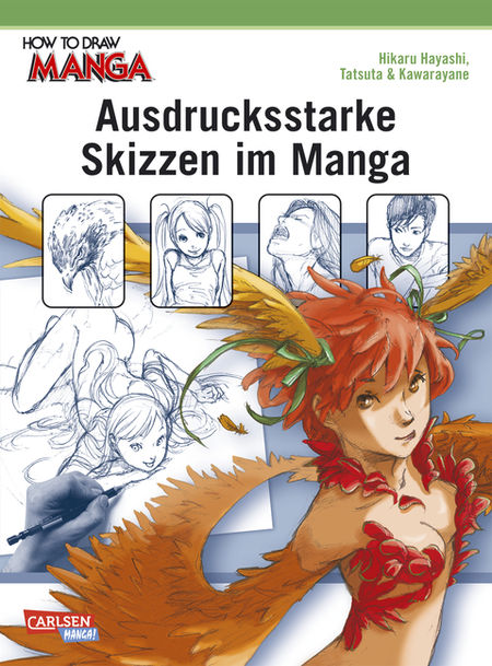 How To Draw Manga: Ausdrucksstarke Skizzen im Manga - Das Cover