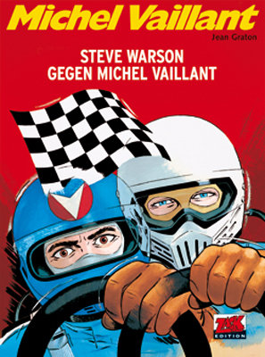 Michel Vaillant 38: Steve Warson gegen Michel Vaillant - Das Cover