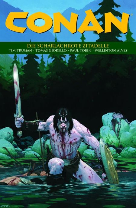 Conan 18: Die scharlachrote Zitadelle - Das Cover