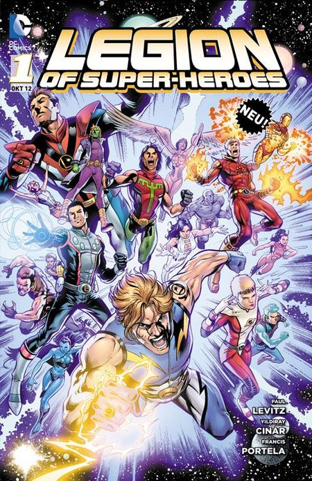 Legion of Super-Heroes 1 - Das Cover