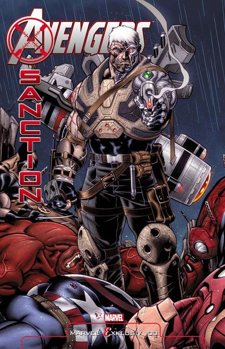 Marvel Exklusiv 100: Avengers X-Sanction HC - Das Cover