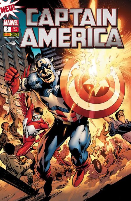 Captain America 2: Hilflos - Das Cover