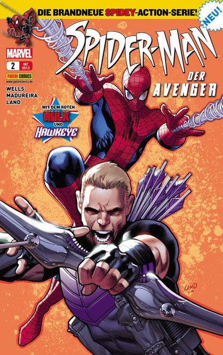 Spider-Man, der Avenger 2 - Das Cover