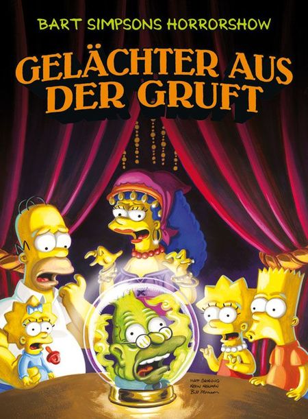 Simpsons Horrorbuch 6: Gelächter aus der Gruft - Das Cover