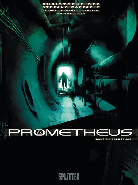 Prometheus 5: Sarkophag - Das Cover