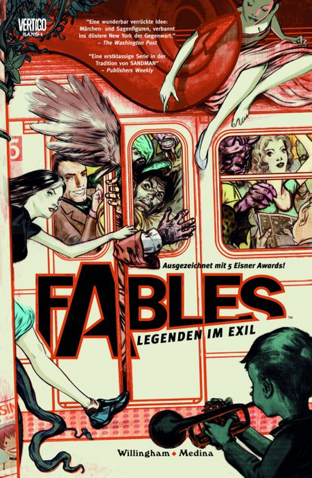 Fables 1: Legenden im Exil - Das Cover