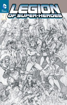 Legion of Super-Heroes 1 Variant - Das Cover