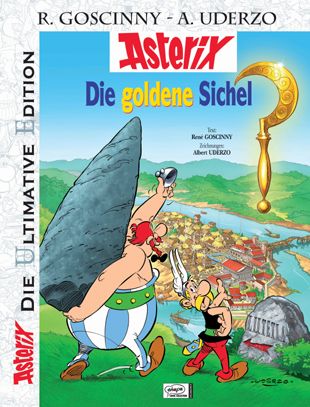 Asterix - Die ultimative Edition 2: Die goldene Sichel - Das Cover