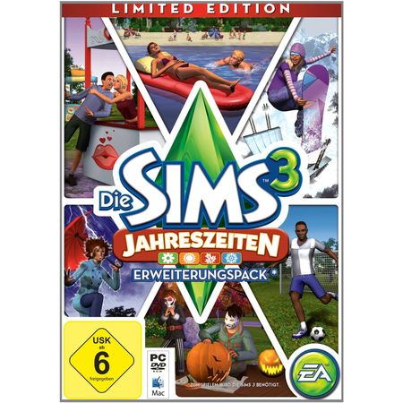 Die Sims 3 Add-on: Jahreszeiten - Limited Edition [PC] - Der Packshot