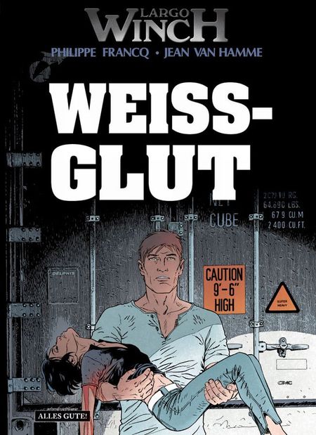 Largo Winch 18: Weissglut - Das Cover