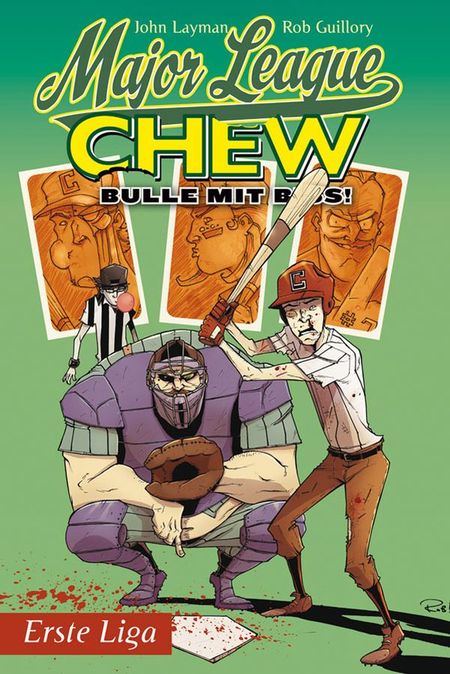 Chew - Bulle mit Biss 5: Erste Liga - Das Cover