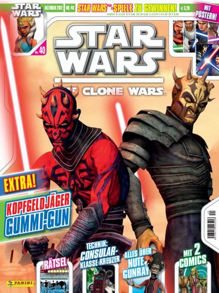 Star Wars The Clone Wars Magazin 40 - Das Cover