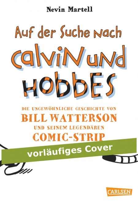 Auf der Suche nach Calvin und Hobbes - Das Cover