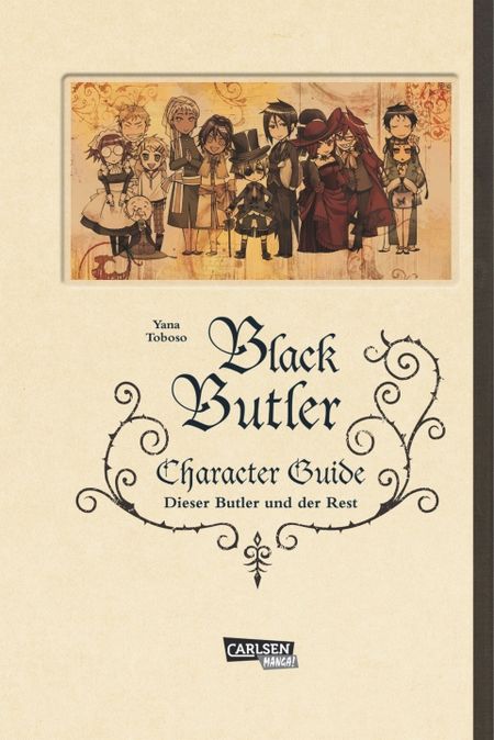 Black Butler Character Guide - Das Cover