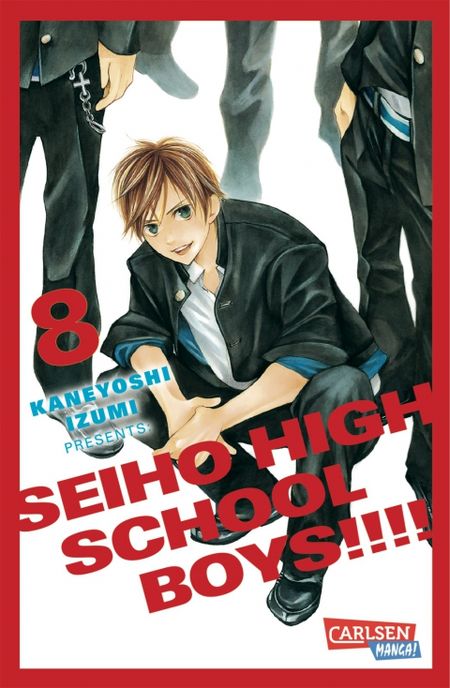 Seiho Highschool Boys 8 - Das Cover
