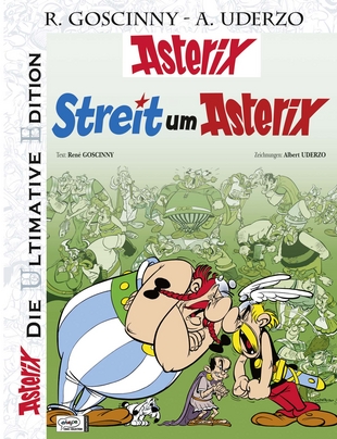 Asterix Ultimative Edition 15: Streit um Asterix  - Das Cover
