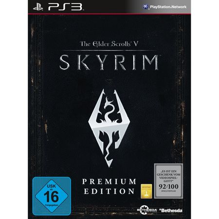 The Elder Scrolls V: Skyrim - Premium Edition [PS3] - Der Packshot