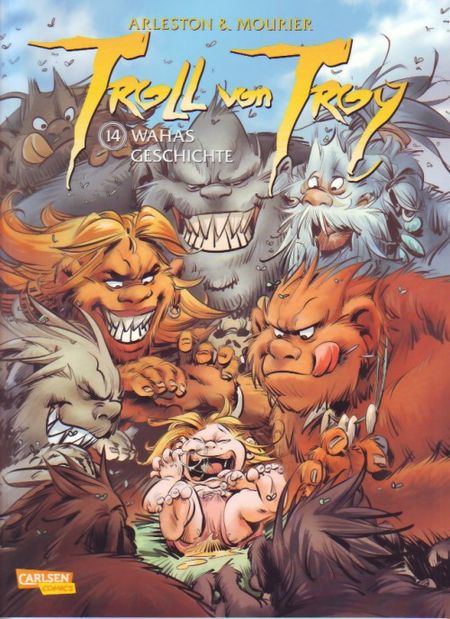 Troll von Troy 14: Wahas Geschichte - Das Cover