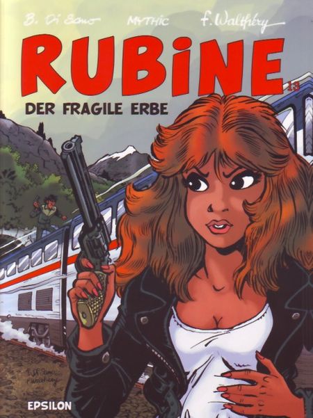 Rubine 13: Der fragile Erbe - Das Cover