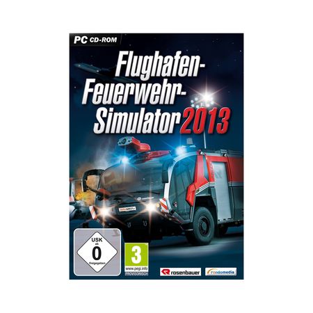 Flughafen-Feuerwehr-Simulator 2013 [PC] - Der Packshot