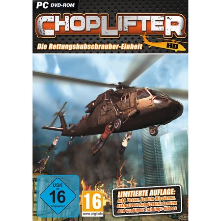 Choplifter HD: Die Rettungshubschrauber-Einheit - Limited Edition [PC] - Der Packshot