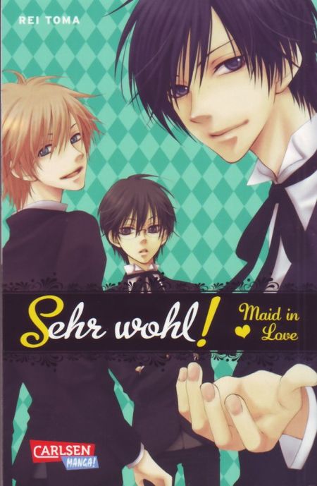Sehr wohl! Maid in Love - Das Cover