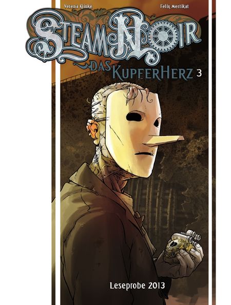 Steam Noir 3: Das Kuperherz 3 - Das Cover