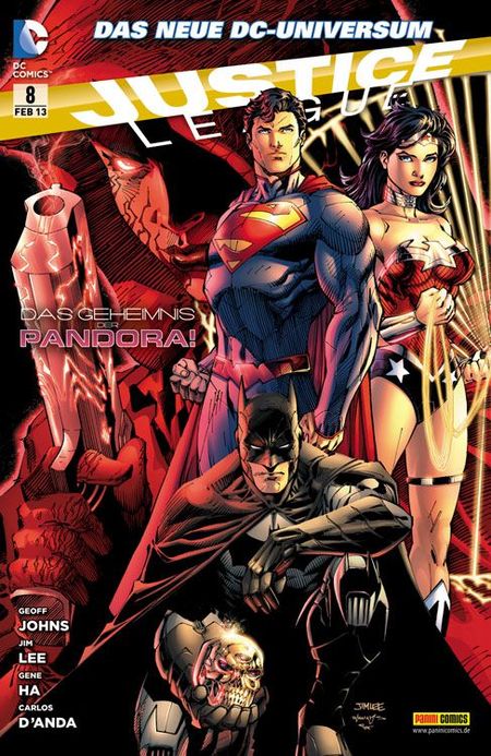 Justice League 8 - Das Cover