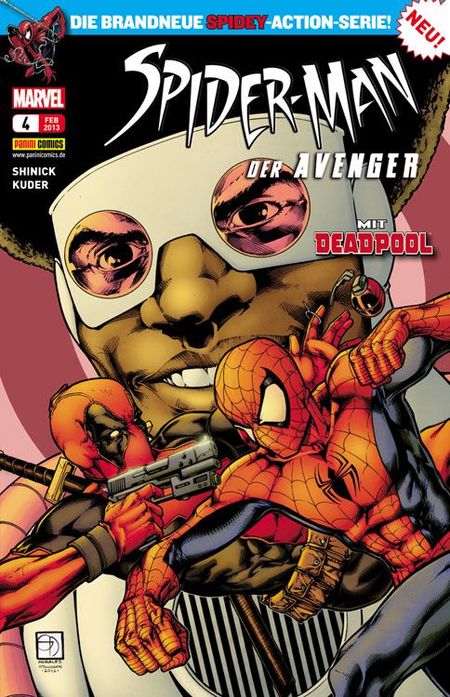 Spider-Man, Der Avenger 4 - Das Cover
