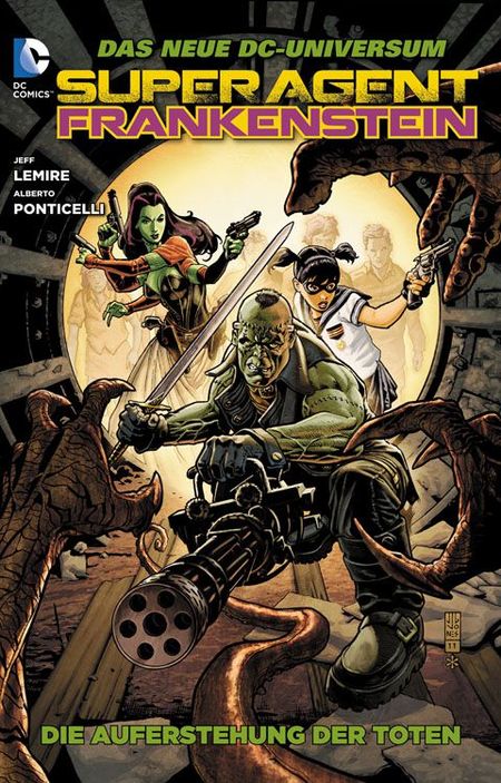 Superagent Frankenstein 1: Die Auferstehung der Toten - Das Cover
