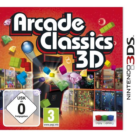 Arcade Classics 3D [3DS] - Der Packshot