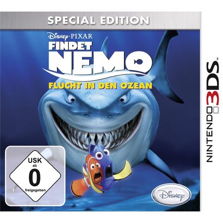 Findet Nemo: Flucht in den Ozean - Special Edition [3DS] - Der Packshot