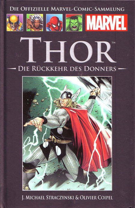 Die offizielle Marvel-Comic-Sammlung 52: Thor - Die Rückkehr des Donners - Das Cover