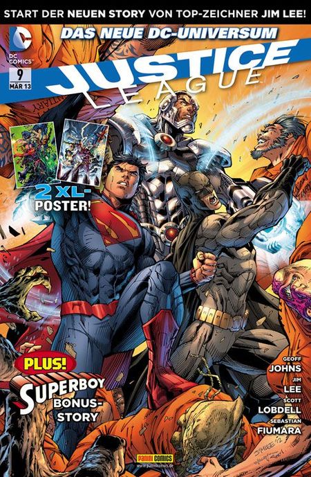Justice League 9 - Das Cover