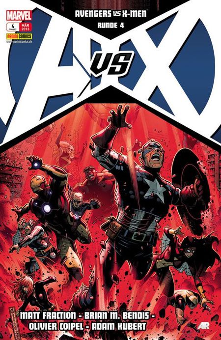 Avengers Vs X-Men 4 - Das Cover