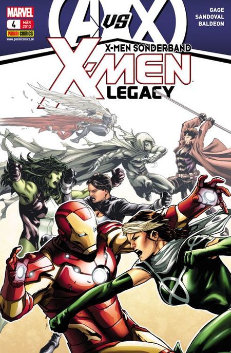 X-Men Sonderband: X-Men Legacy 4 - Das Cover