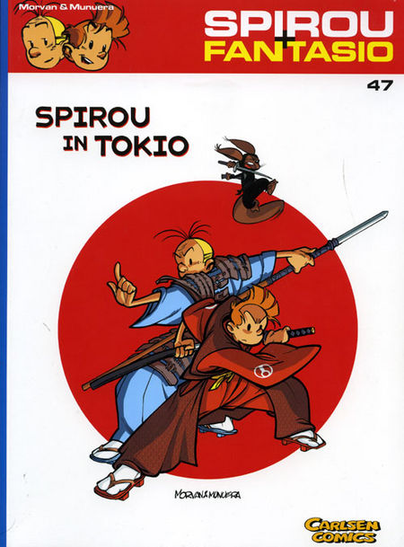 Spirou + Fantasio 47: Spirou in Tokio - Das Cover