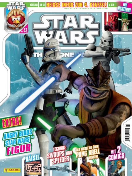 Star Wars The Clone Wars Magazin 43 - Das Cover