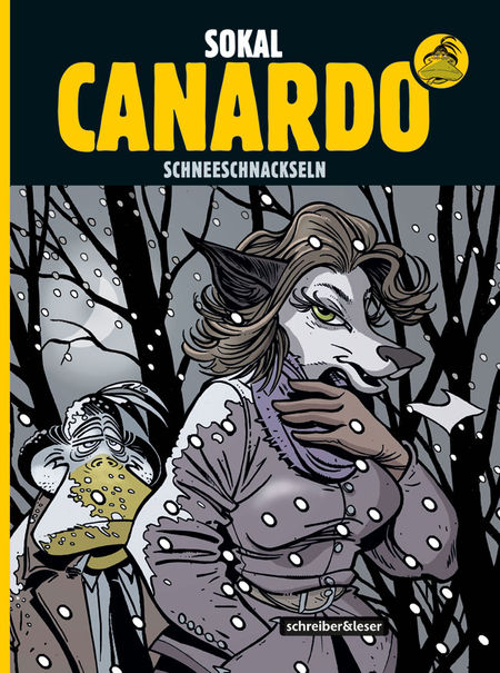 Canardo 21: Schneeschnackseln - Das Cover